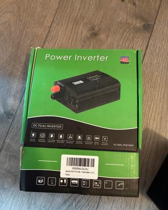 KIT INVERTER 300W + BATTERIA GEL 12V 12Ah