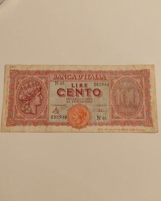 Banconota cento lire