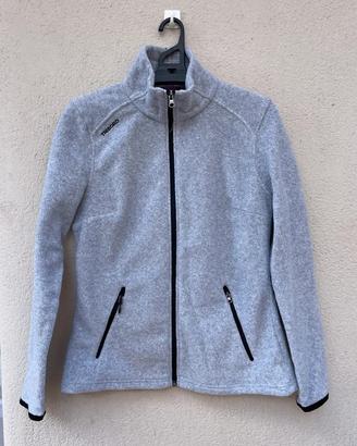 Pile tecnico da donna Tribord Sailing 100 grigio,