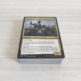 Mazzo carte Magic Bianco Nero CAVALIERI mtg