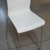 N4 SGABELLI PLASTICA/METALLO IMPILABILI