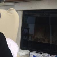 Inserto a legna Montegrappa 70 e camino in marmo