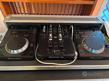 Consolle DJ Pioneer CDJ 350 + DJM 250-MK2