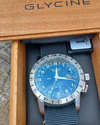 Glycine dc4 airman purist scatolina legno