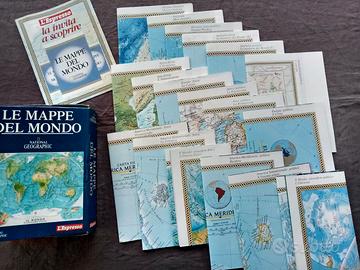 Box Le Mappe del Mondo National Geographic