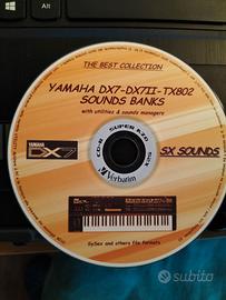 YAMAHA  DX7  PROGRAMMI  E  BANCHI  SUONI  SU  CD