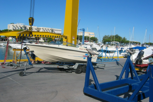 Motoscafo 120 CV 5.30 m con carrello