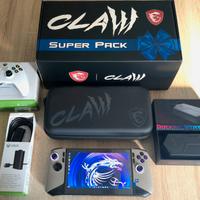 Console MSI Claw 8 AI+ Super Pack (Pari al Nuovo)