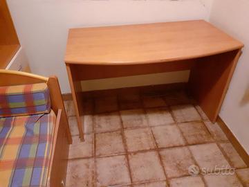 cameretta a ponte con scrivania 