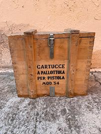 Cassa militare x pallottole mod.34