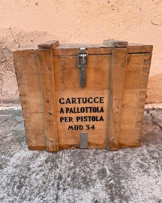 Cassa militare x pallottole mod.34