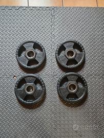 2 Dischi Gommati 50mm  + 4 dischi  Toorx