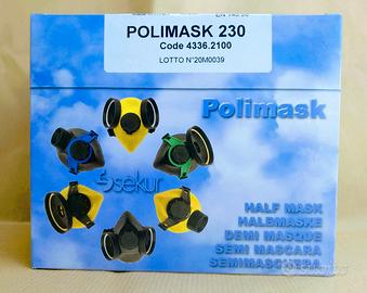 Maschera da carrozziere con filtro Polymask 230