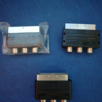 3 Adattatori presa scart audio/video