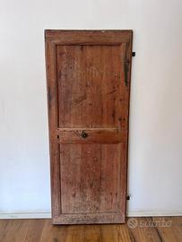 Porta antica in legno di larice