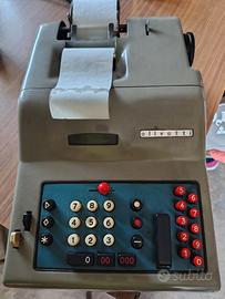 Calcolatrice elettrica scrivente Olivetti Divisumm