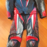 tuta moto Dainese divisibile