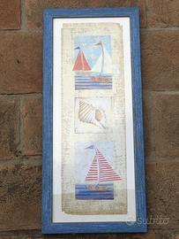 Quadri in stile marinaro con cornice