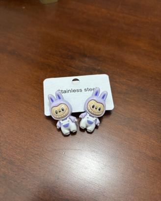 Orecchini Labubu nuovi