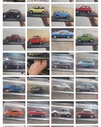fiat story collection. modellini 1/43 Hacchette 