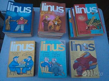 Fumetti Linus in blocco 55 pezzi anni 79/80/81/84/