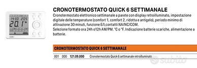 Cronotermostati stelbi settimanali