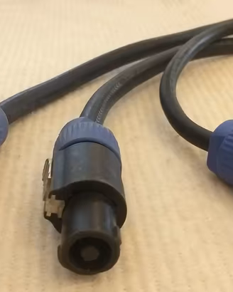 CAVI AUDIO PROFESSIONALI PER CASSE PASSIVE