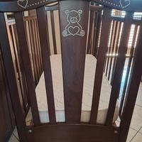 Culla in legno con materassino