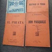 Lotto 4 Libretti Opera d'epoca (Anni '30) -Bairon