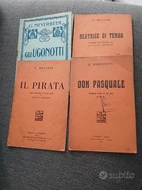 Lotto 4 Libretti Opera d'epoca (Anni '30) -Bairon
