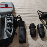 Nikon d300s + ottiche + accessori