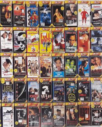 VHS film vari elenco 2