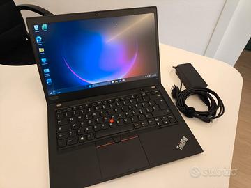 Thinkpad T14 I5 16/256 w11 solo 100 cicli bat