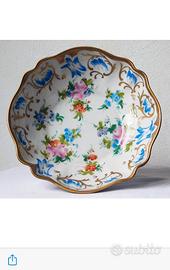 Antica alzata in porcellana di Limoges