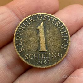 Moneta 1 Schilling Austria 1961