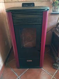 Stufa a Pellet Qlima + Bidone aspiracenere 