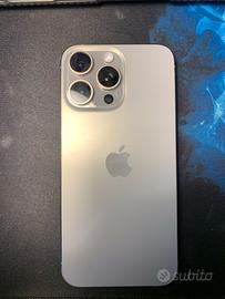 IPHONE 15 PRO MAX tutanio naturale