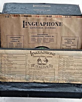 Corso originale di lingua italiana "LINGUAPHONE"