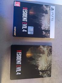 resident evil 4 steelbook PS5