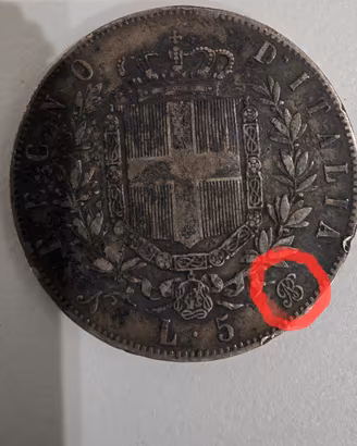 5 Lire del Regno d'Italia 