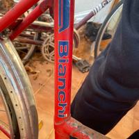 Bicicletta bianchi anni 40 completa da restaurare