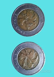 2 Monete 10 Dollari Hong Kong 1994
