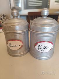 Barattoli per zucchero e caffè