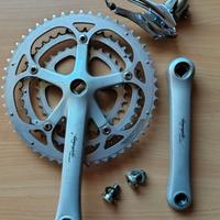 Guarnitura tripla e deragliatore Campagnolo Veloce