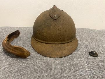 Ww1 elmetto Adrian italiano da scavo modello 1915
