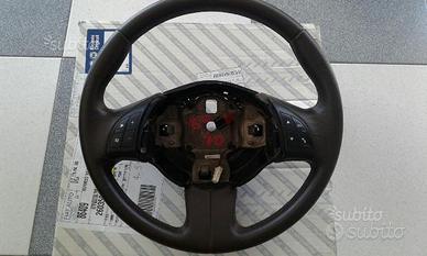 Volante fiat 500 sport in pelle marrone