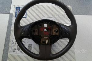 Volante fiat 500 sport in pelle marrone