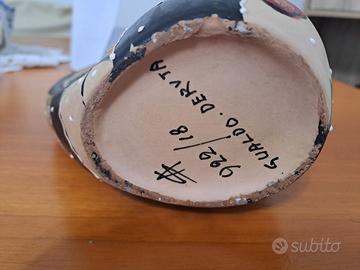 ceranica firmata  d arte