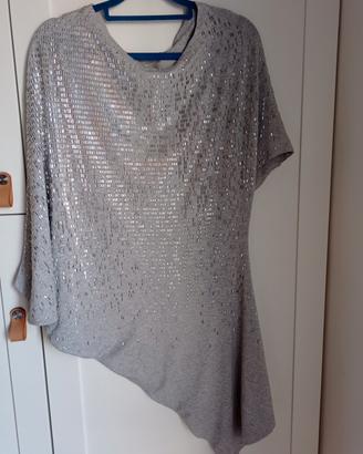 T-shirt donna asimmetrica donna tg L