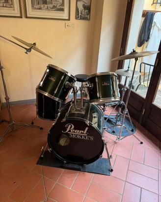 Batteria pearl export verde